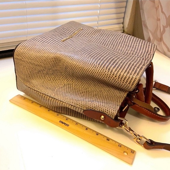 Dooney & Bourke Barlow Taupe Bucket Bag Tote - Picture 8 of 14